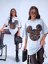 Krekls "LEOPARD MICKEY" - gaiši pelēks